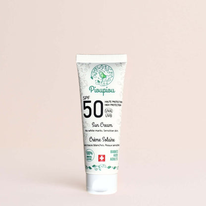 Crème Solaire SPF 50 Bébé & Enfant | Minérale et Naturelle