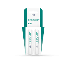 DR. Wild TEBOLip Balm – Swiss tea tree oil lip help for dry lips (4.8 g)