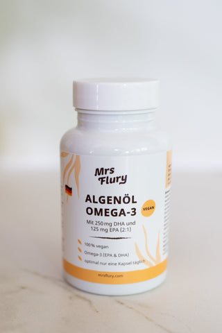 Mrs Flury Algae Oil Omega-3 Capsules