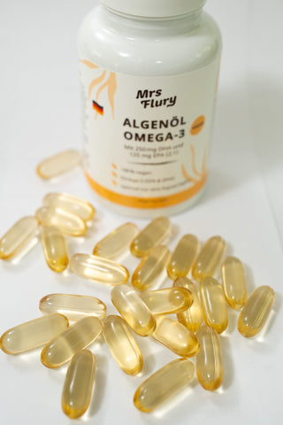 Mrs Flury Algae Oil Omega-3 Capsules
