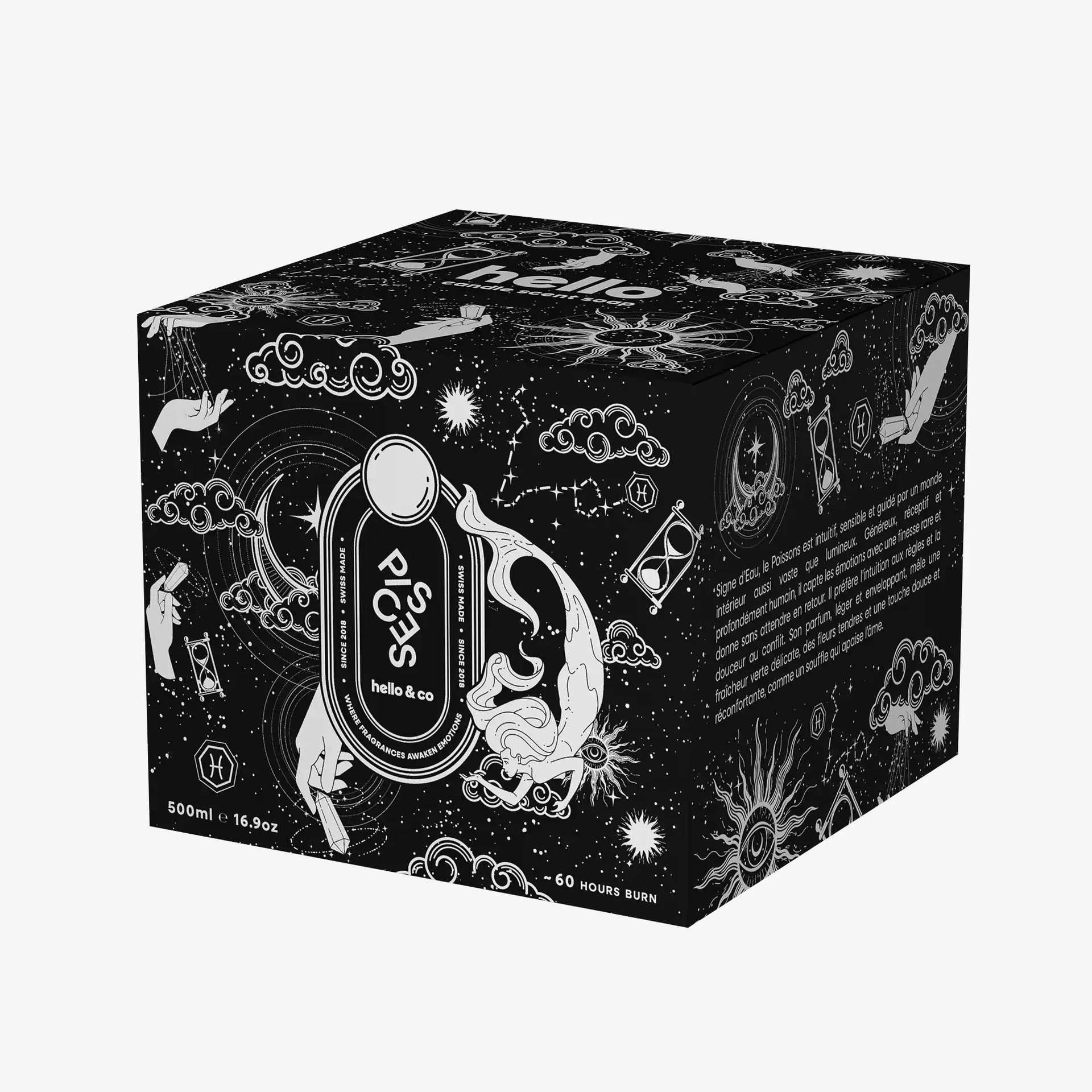 Poissons - Bougie Parfumée