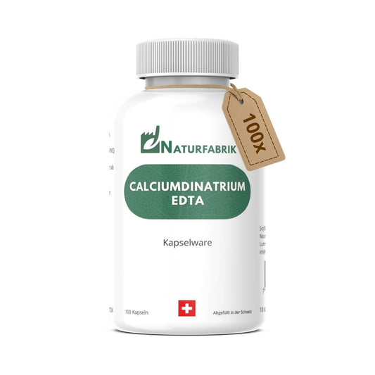 NATURFABRIK Calciumdinatrium EDTA Kapseln 100 Stück