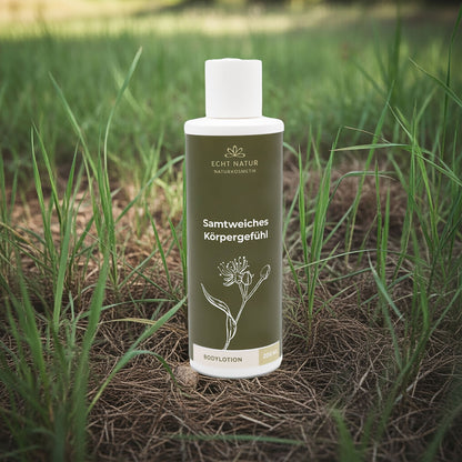 Bodylotion ECHT NATUR 200ml – vegane Naturpflege für samtweiche Haut