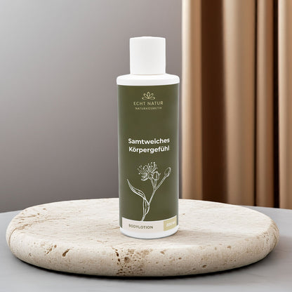 Bodylotion ECHT NATUR 200ml – vegane Naturpflege für samtweiche Haut