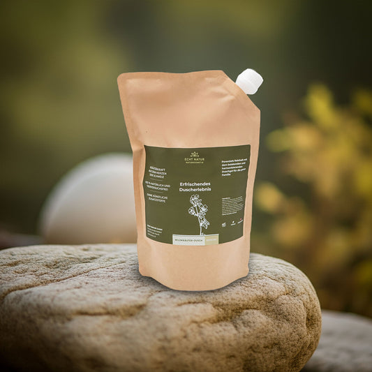 ECHT NATUR Wildkräuter-Dusch Nachfüllpack 1000ml – nachhaltiges Duschgel