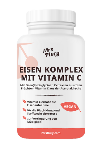 Eisen Komplex Kapseln mit Vitamin C