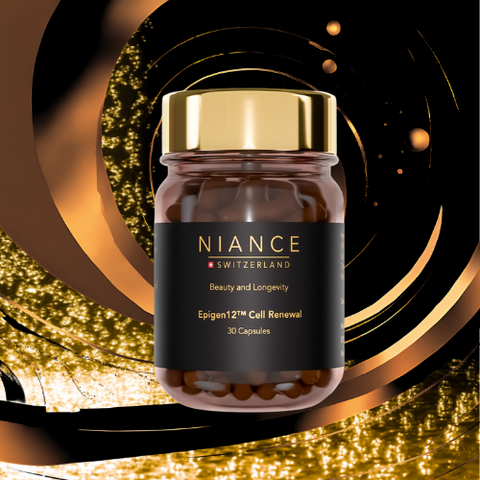 NEpigen12 capsules — close up of capsule and bottle