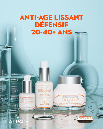 Cofanetto regalo crema anti-età + siero anti-età + gel contorno occhi anti-età ETERNALP 2040m