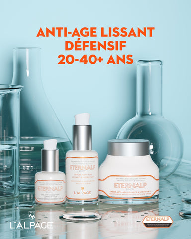 Cofanetto regalo crema anti-età + siero anti-età + gel contorno occhi anti-età ETERNALP 2040m