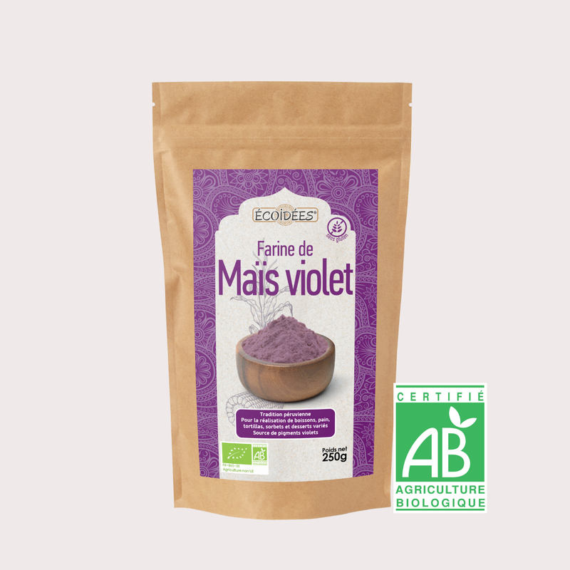 Farine maïs violet