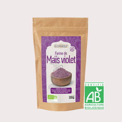 Farine maïs violet