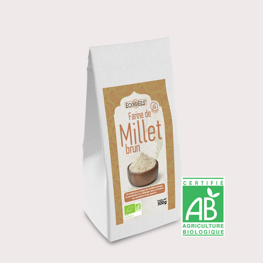 Farine millet brun