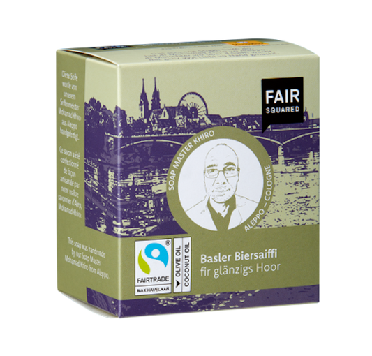 FAIR SQUARED Basler beer soap shiny hair