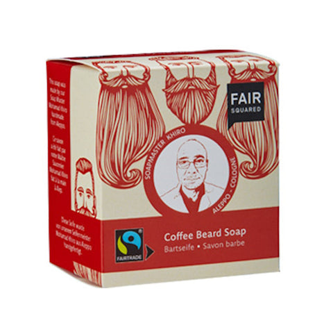 FAIR SQUARED Beard Soap Coffee 2x80g