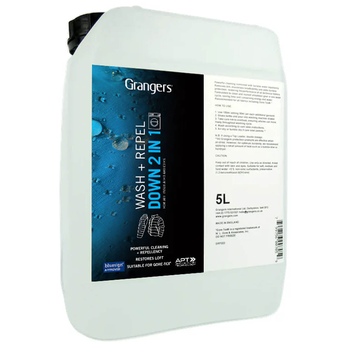 Grangers Wash+Repel Down 5L Lieferbar in 4-6 Wochen