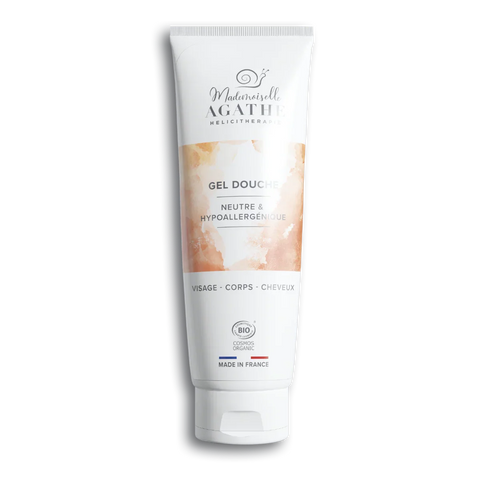 Gel douche à la bave d'escargot bio - pour toute la famille