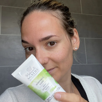 Gommage lisse à la bave d'escargot certifié bio - soin exfoliant doux