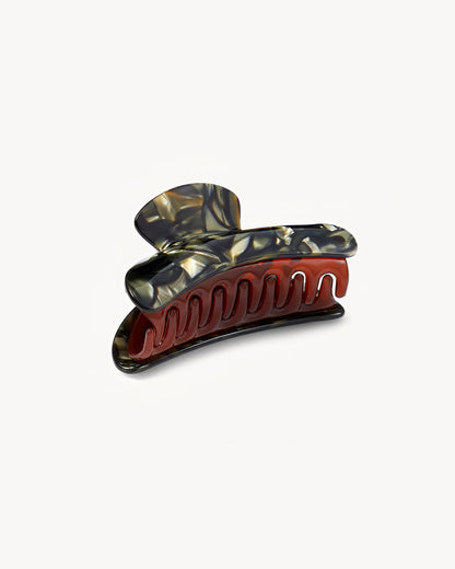 Haarklammer - Machete Grande Heirloom Midnight Horn