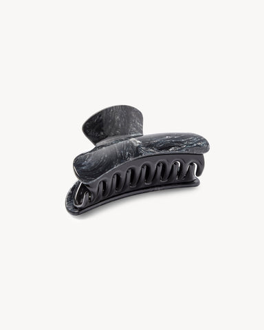 Barrette à cheveux - Grande Machette héritage en obsidienne
