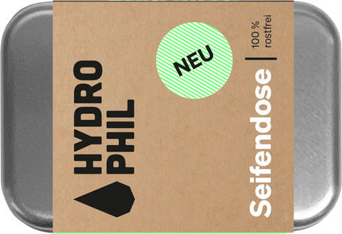 HYDROPHIL Soap tin aluminium stainless