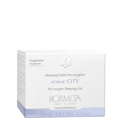 Hormeta – HorméCITY Pro-Oxygène Gel de nuit | Masque de nuit revitalisant | 50 ml