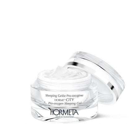 Hormeta – HorméCITY Pro-Oxygène Gel de nuit | Masque de nuit revitalisant | 50 ml