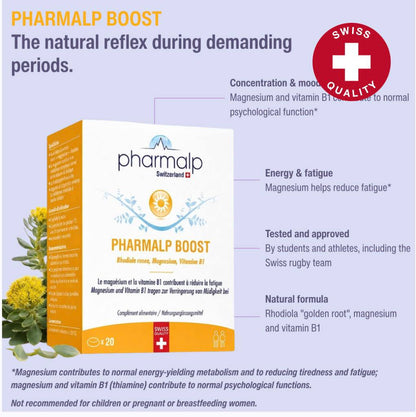 PHARMALP BOOST 20 tablets