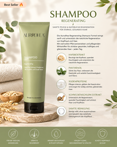 Shampoo mit Schneckenschleim