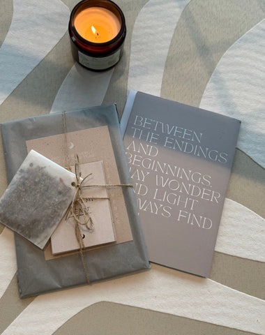 Rauhnächte-Set – Journal, Affirmationskarten & Räuchermischung