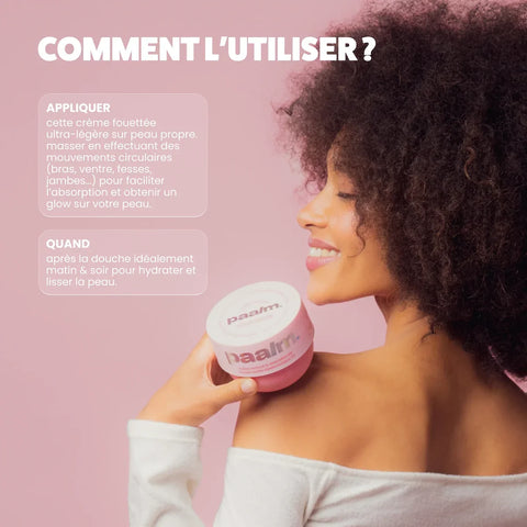 Crème corps fouettée hydratante Candy Sweet - Paalm Cosmetics