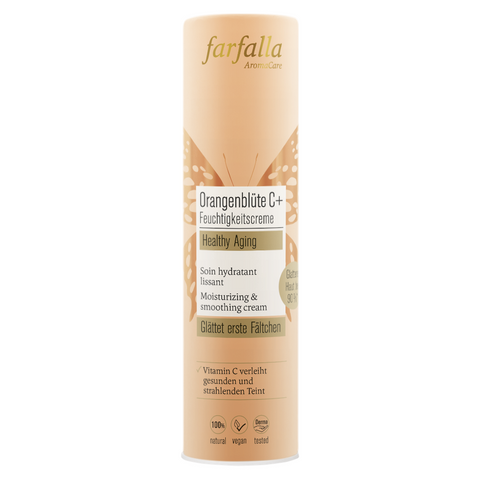 Farfalla – Orange Blossom C Crema Idratante Healthy Aging | Crema Viso | 30 ml