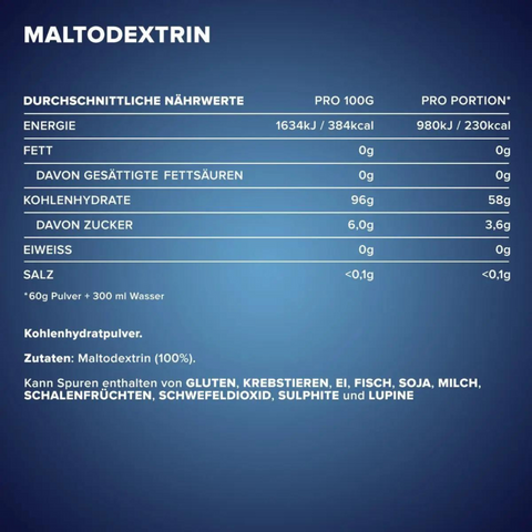IRONMAXX Maltodextrin 2000g