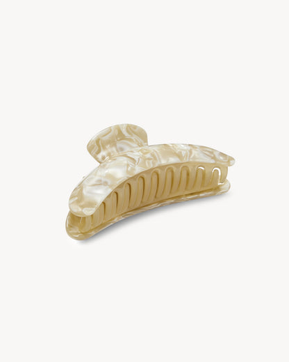 Haarklammer - Machete Jumbo Heirloom Claw Ivory