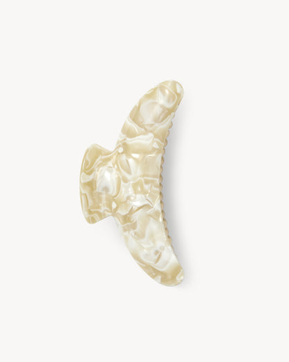 Haarklammer - Machete Jumbo Heirloom Claw Ivory