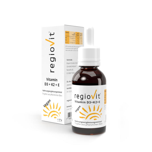 RegioVit® Vitamin D3+K2+E-Tropfen 27 g