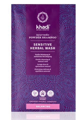 KHADI Ayurvedic Powder Shampoo Sensitive Herbal Wash