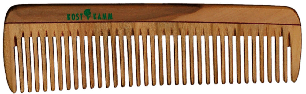 KOSTKAMM Pocket comb wood coarse 14cm