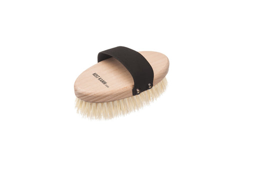 KOSTKAM Massagebürste oval Buche natur