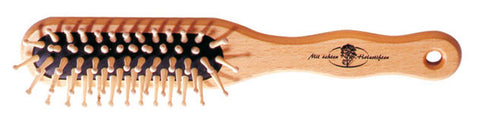 KOSTKAMM Wooden brush beech round wooden knobs