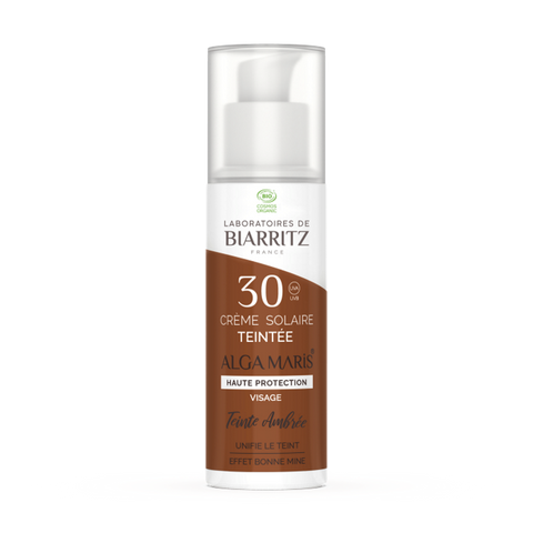 LdB AM Sun Cream Face Tinted Amber 30 - 50ml