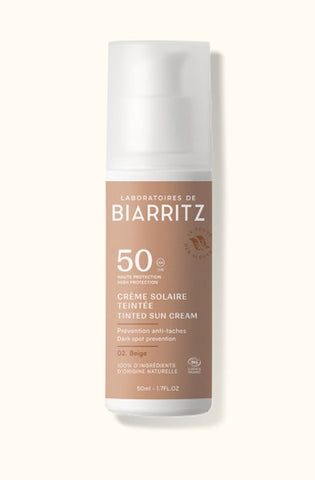 LdB AM Facial tinted sun cream beige BIO IP 50 red seaweed - 50ml