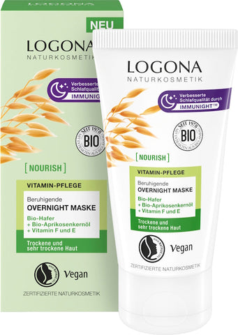 LOGONA Overnight Maske Hafer,ImmunightTM