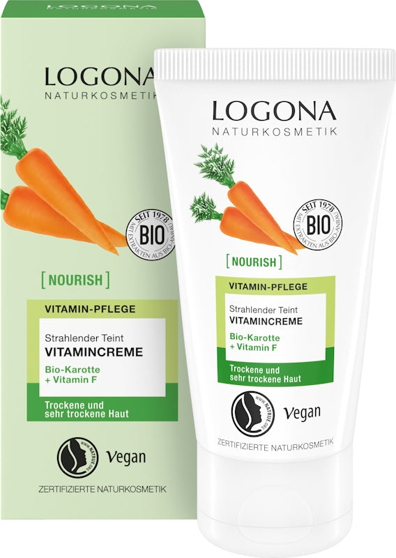 LOGONA Vitamincreme Karotte, Vitamin F