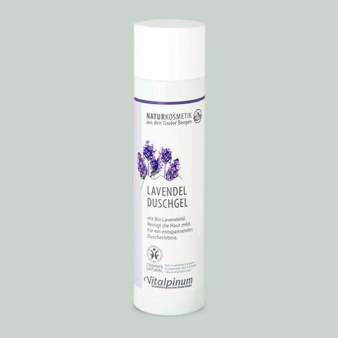 Lavendel Duschgel mit ätherischem Lavendelöl – entspannende & beruhigende Körperpflege | Unterweger