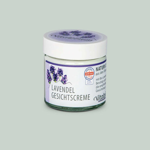 Crema viso al lavanda per pelli delicate e sensibili – con olio essenziale di lavanda | Unterweger