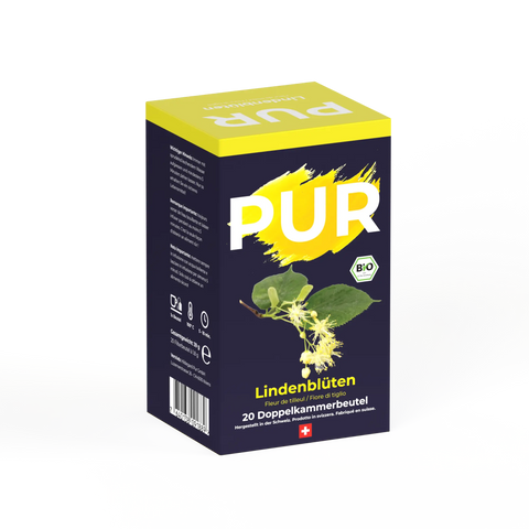 PUR Lindenblüten Tee BIO 20 Btl