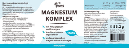 Magnesium Komplex – mit 7 hochwertigen Magnesiumverbindungen