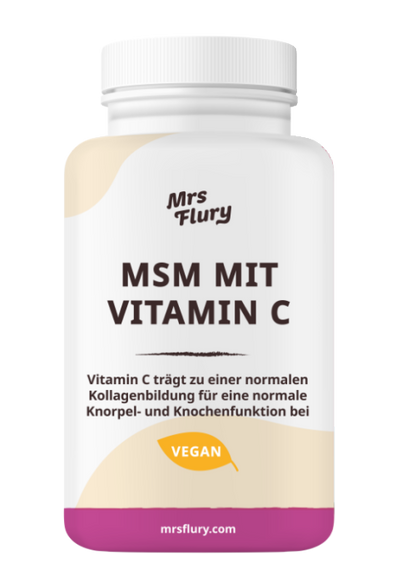 Mrs Flury MSM Capsules with Natural Vitamin C