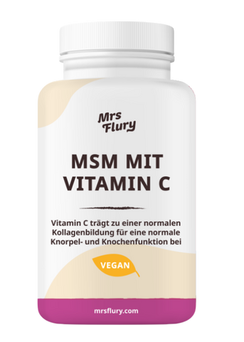 Mrs Flury MSM Capsules with Natural Vitamin C