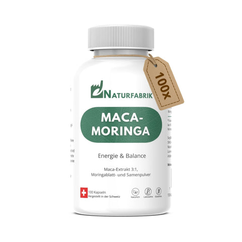 NATURFABRIK Capsule Maca-Moringa 100 pezzi